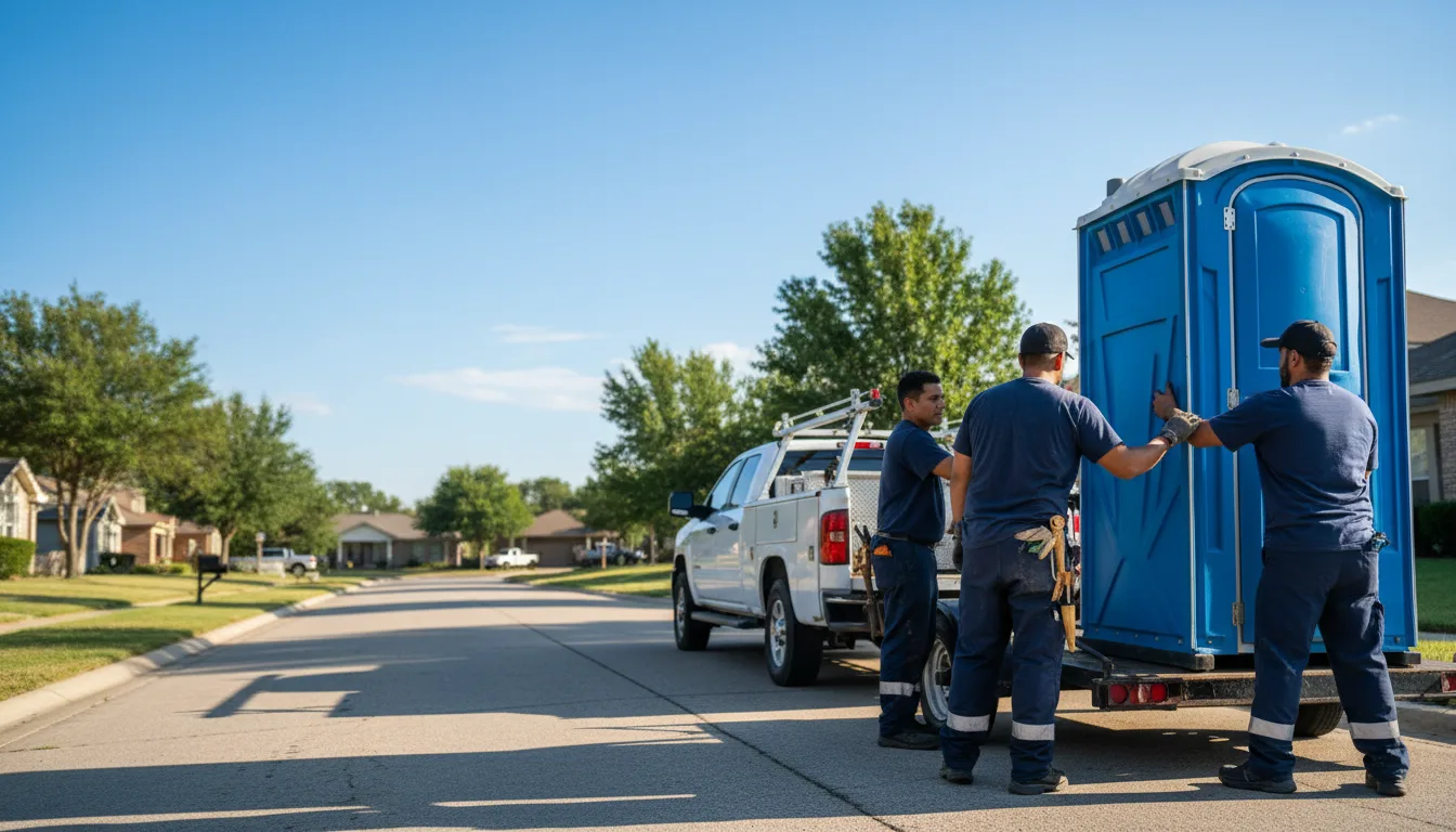 Portable Toilet Rental in Welch, OK near me